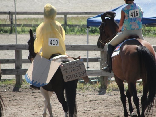 horseshow JAWS costume